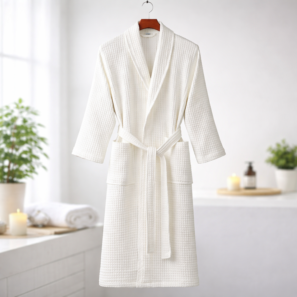 Bathrobe Long Length Indoor Lounge Dressing Gown