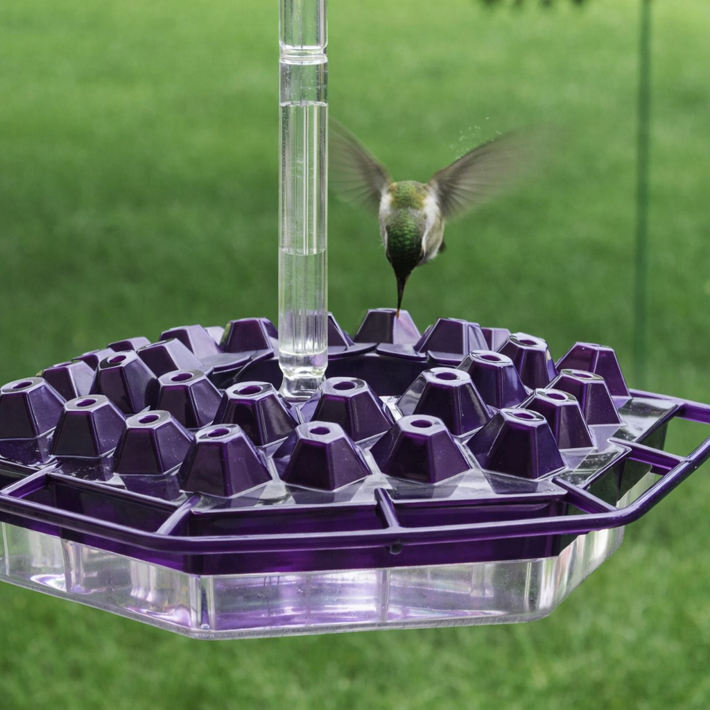 Hummingbird Feeder Hanging Nectar Dispenser Outdoor Garden