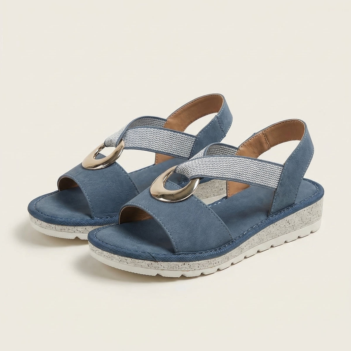 Corinne | Slip-On Wedge Sandal