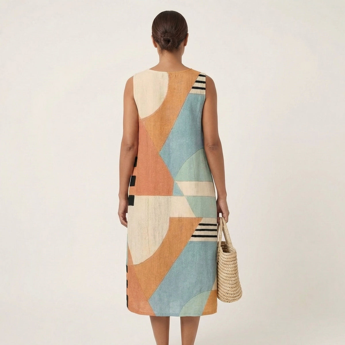 Iris | Sleeveless Midi Dress