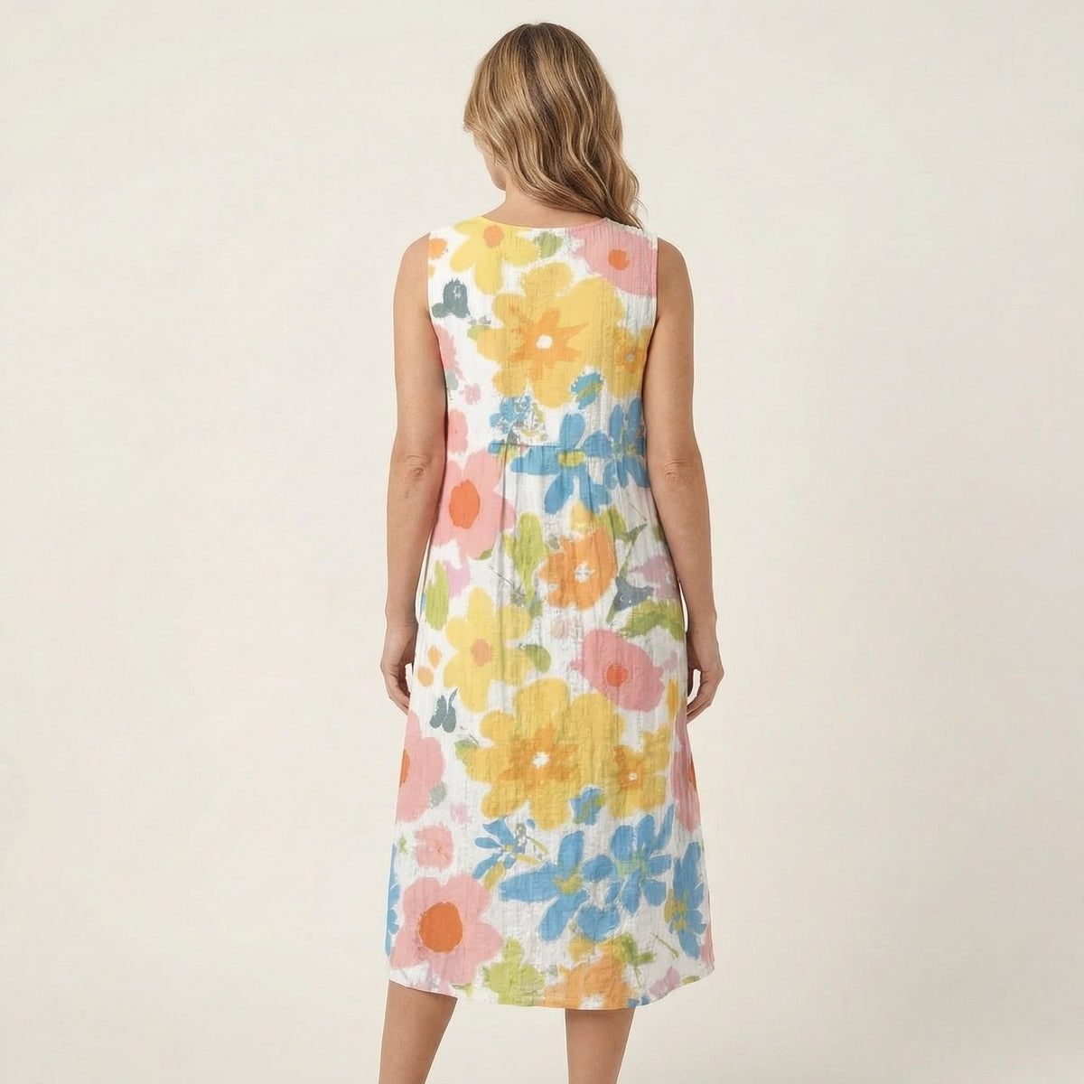 Ella | Sleeveless Midi Dress