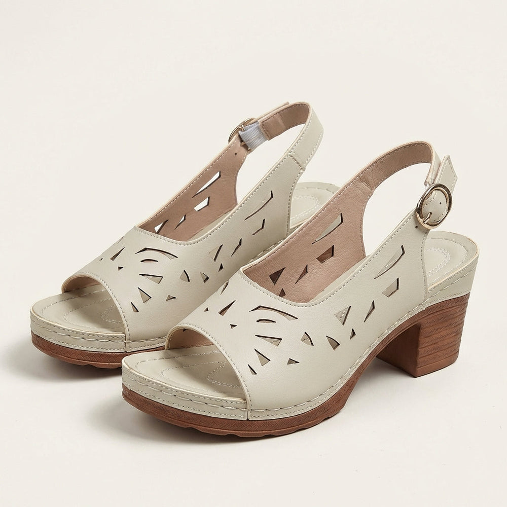 Block-heel sandal