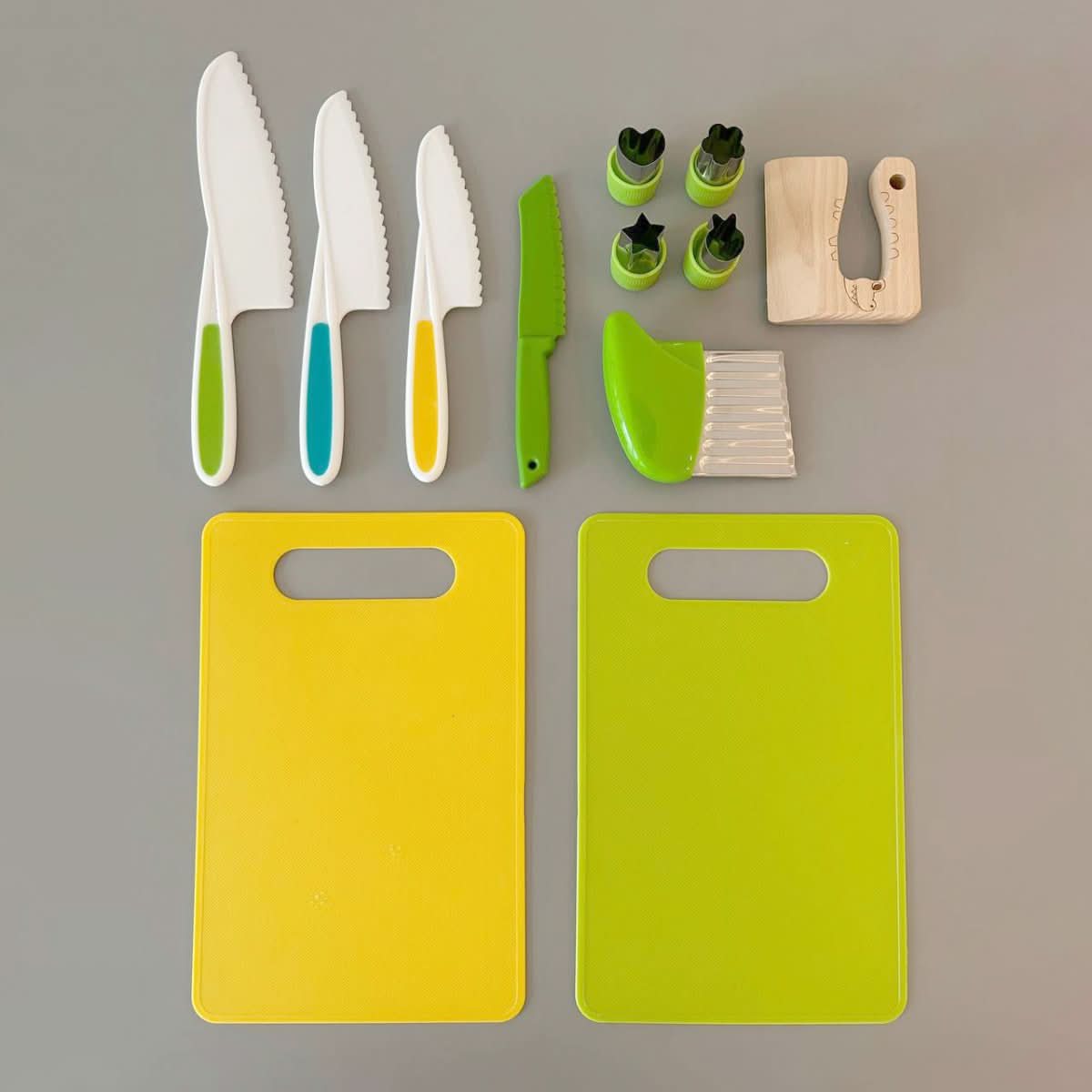 LITTLE CHEF – Montessori Cooking Set for Toddlers to Learn Independence & Practical Life Skills